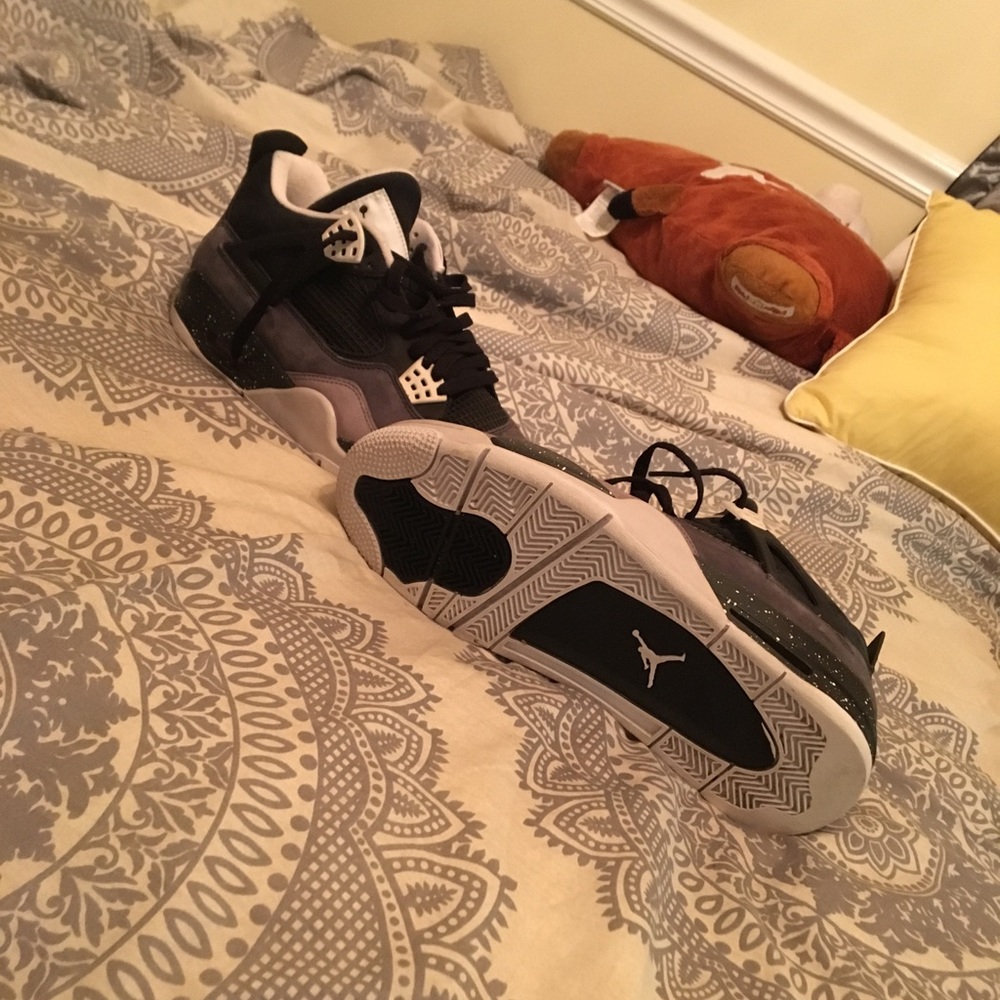 Nike Air Jordan Fear 4’s (Black/Grey) Size: 9.5